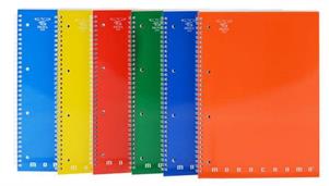 MAXI SPIRALE MONOCROMO 70FF C/MICROP. E 4 FORI 1 RIGO