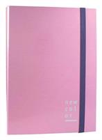 CARTELLA CON ELASTICO D.05 35X25 NEW COLOR ROSA