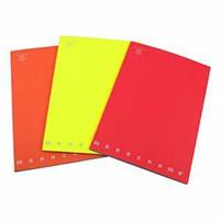 MAXI QUADERNI A4 40+2 MONOCROMO FLUO 80GR. RIG.5MM CONF.10 PEZZI