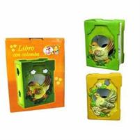 REGALO CERAMICA COFANETTO LIBRO C/COLOMBA