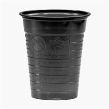 FESTAIOLI NERO BICCHIERI PS 200CC X 50 PEZZI DOPLA