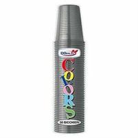 FESTAIOLI ARGENTO BICCHIERI 200CC X 50 pezzi-DOPLA COLORS