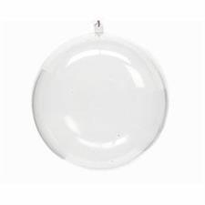 PALLA APRIBILE IN PLASTICA TRASPARENTE APPENDIBILE