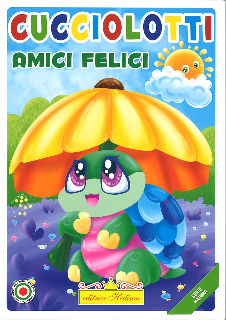 ALBUM DA COLORARE CUCCIOLOTTI AMICI FELICI