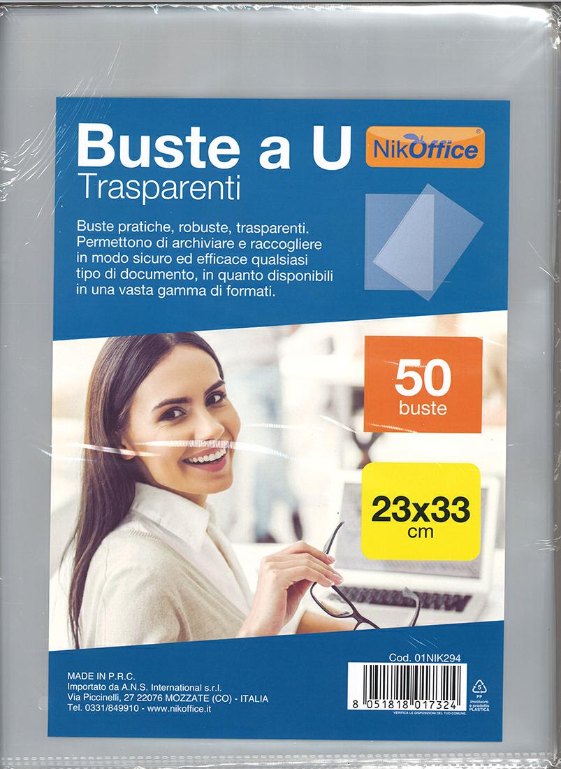 BUSTE PP SOFT U 23X33 conf.da 50 pezzi