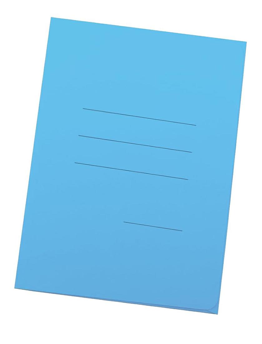 CARTELLE CART.SENZA ALETTE C/STAMPA DIAMANTE 150GR AZZURRE CF.50