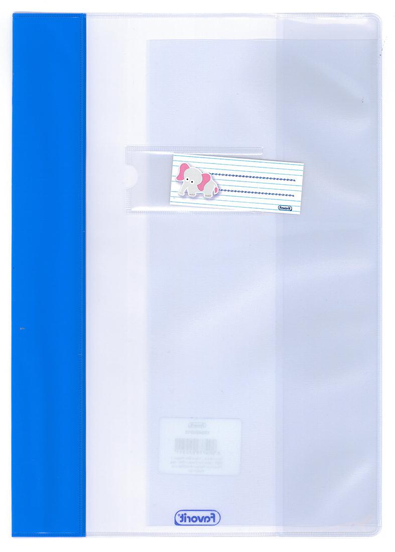 COPRIMAXI RINFORZ. LISCIO PP140 P/NOM 21X29,7 BANDA AZZURRO