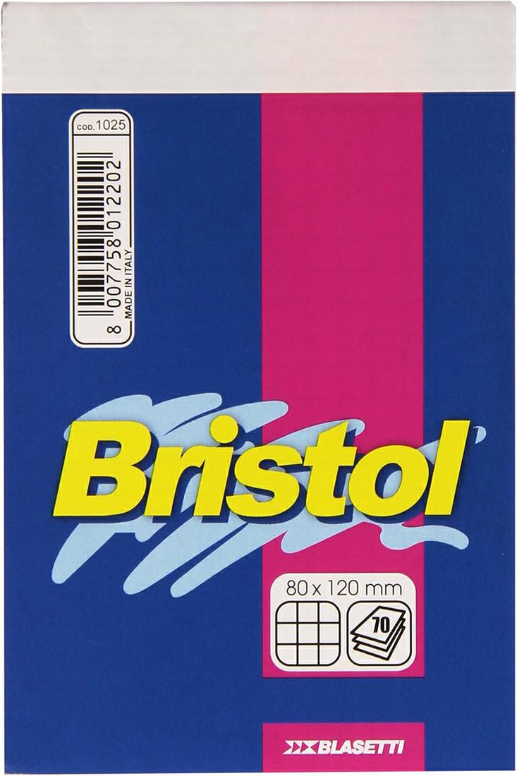 BLOCCO NOTES 08X12 5MM ff.70-BLASETTI
