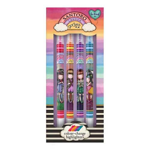 GORJUSS SET EVIDENZIATORI CAMBIA COLORE BE KIND GORJUSS