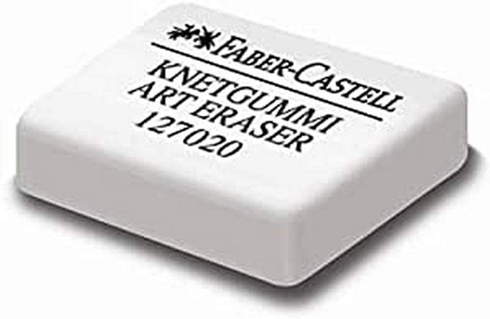 GOMME PANE FABER-CASTELL BIANCA QUADRANGOLARE