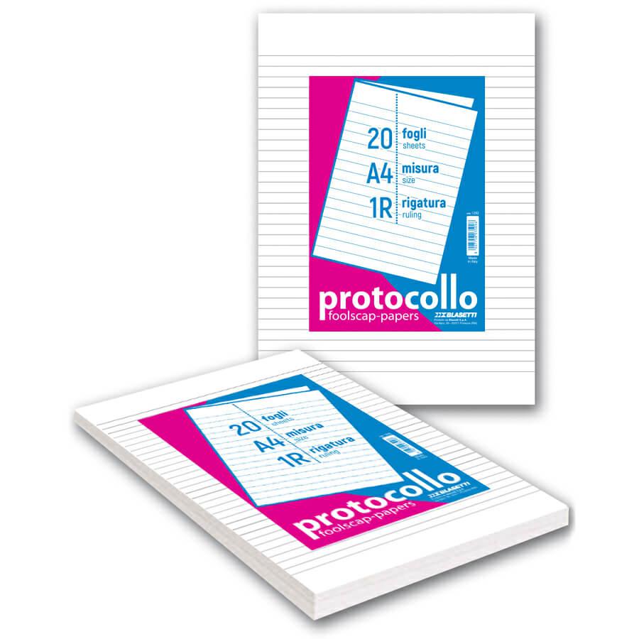 PROTOCOLLO 20FF. gr.60 1R-blasetti