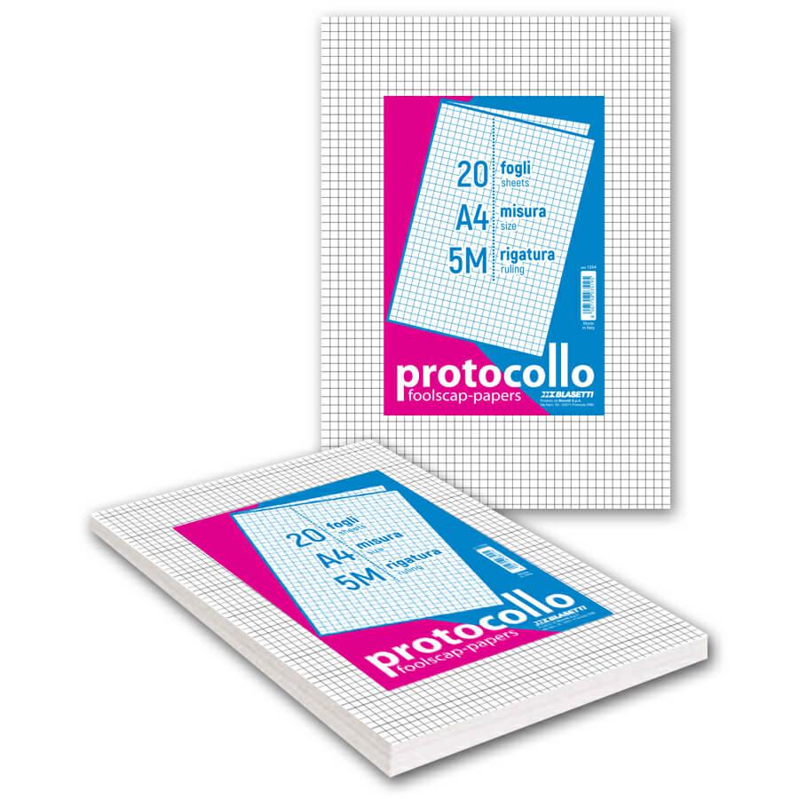 PROTOCOLLO 20FF. gr.60 5MM-blasetti