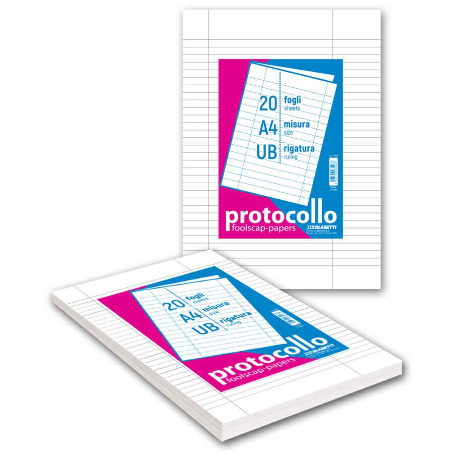 PROTOCOLLO 20FF. gr.60 UB-blasetti