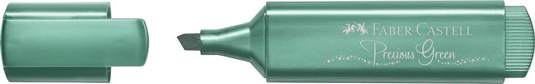 FABER-CASTELL EVIDENZIATORE TEXTLINER 1546 METALLIC, VERDE