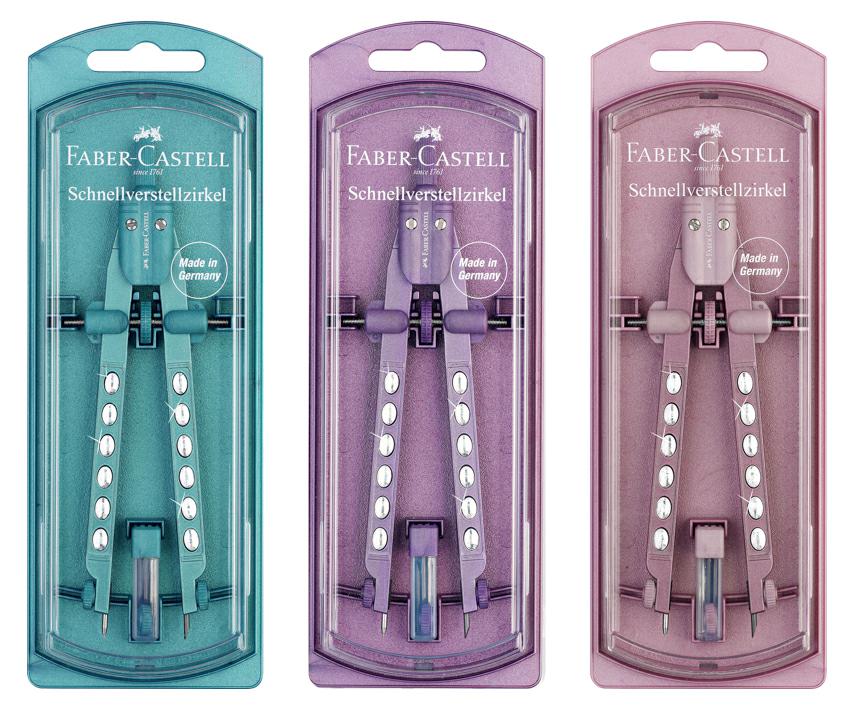 FABER-CASTELL COMPASSO BALAUSTRONE FACTORY SPARKLE,