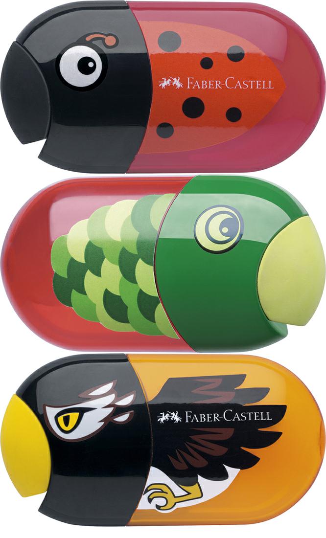 TEMPERAMATITE FABER-CASTELL 2 FORI ANIMALS (ID. x astucci)