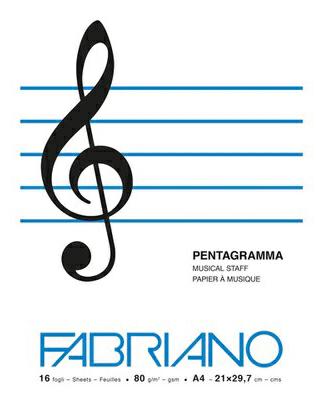 ALBUM MUSICA MAXI 21X30 16+1ff FABRIANO