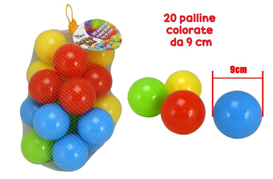 RETE 20 PALLINE 9CM