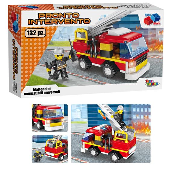 COSTRUZIONI BLICK BLOCK EMERGENZA FUOCO