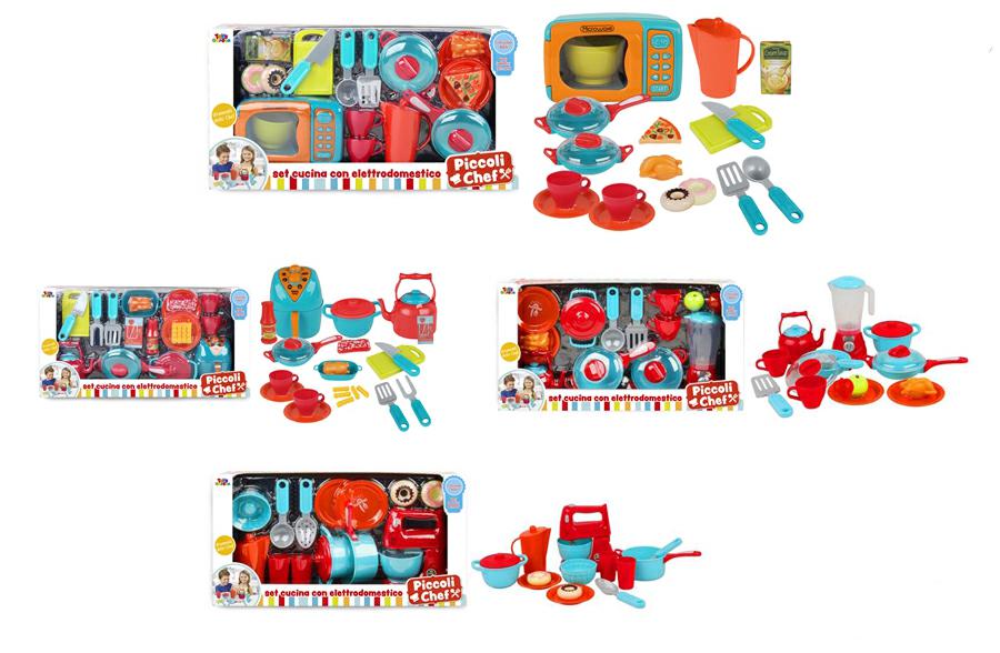 SET CHEF COLORATO GRANDE CON ELETTRODOMESTICO