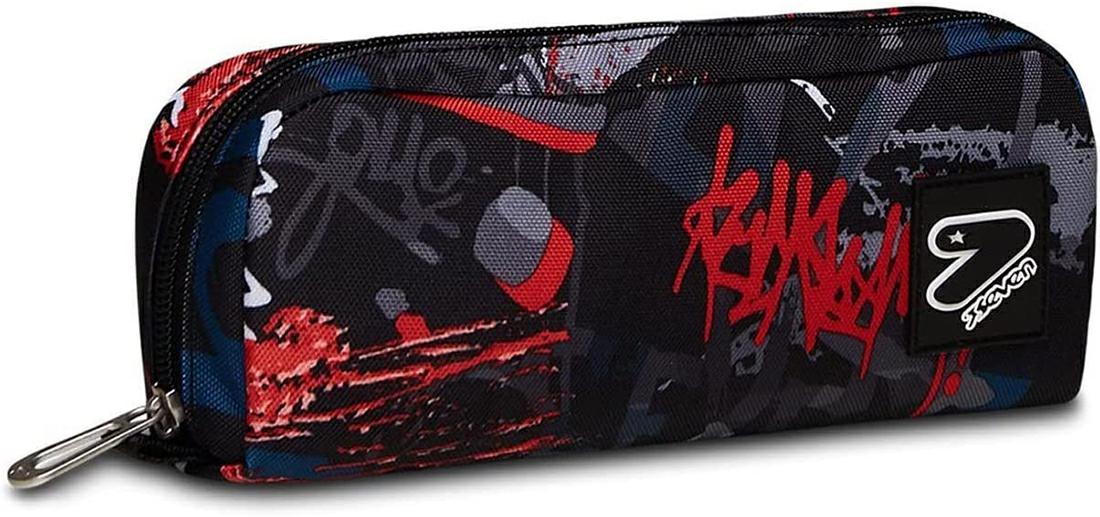 BUSTINA SEVEN PENCIL BAG NEW GRS SEVEN