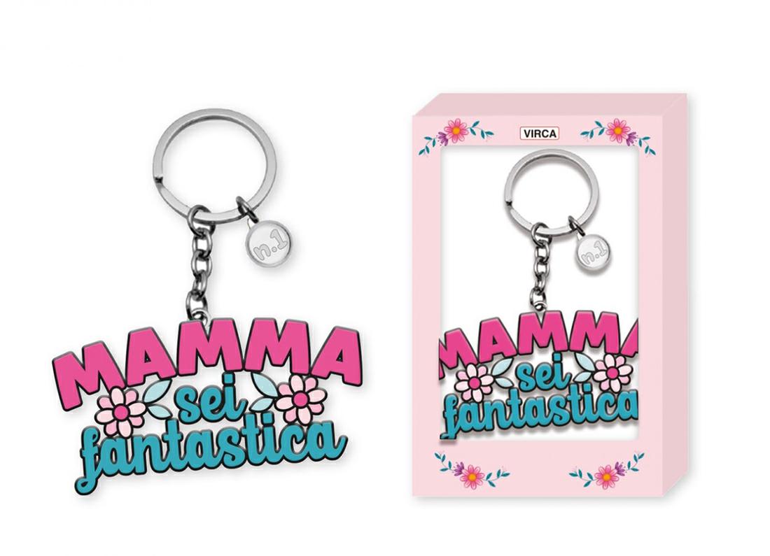 MAMMA PORTACHIAVI METAL