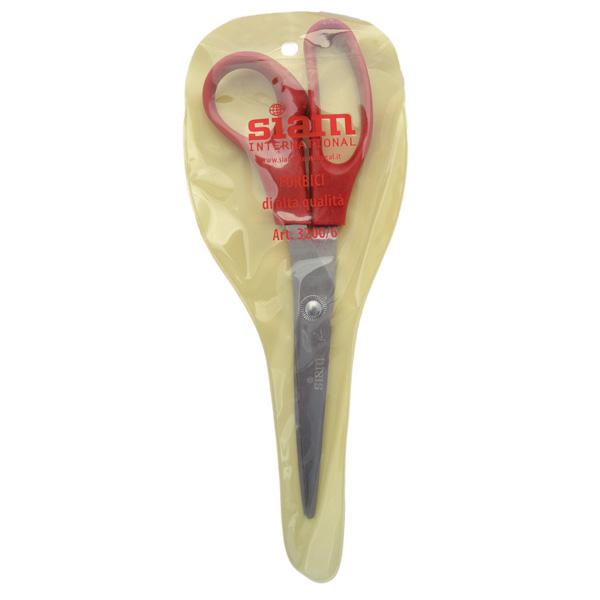 FORBICI UFFICIO LAMA IN ACCIAIO IMPUGNATURA IN PLASTICA CM.21