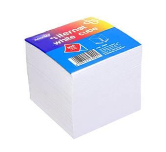 CUBO NOTES BIANCO cm.9X9X9 CUBOTTO 800FF ITERNET