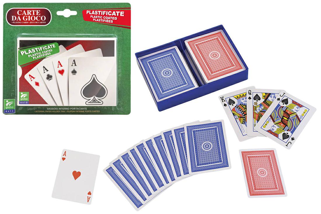 CARTE DA GIOCO RAMINO 2 MAZZI