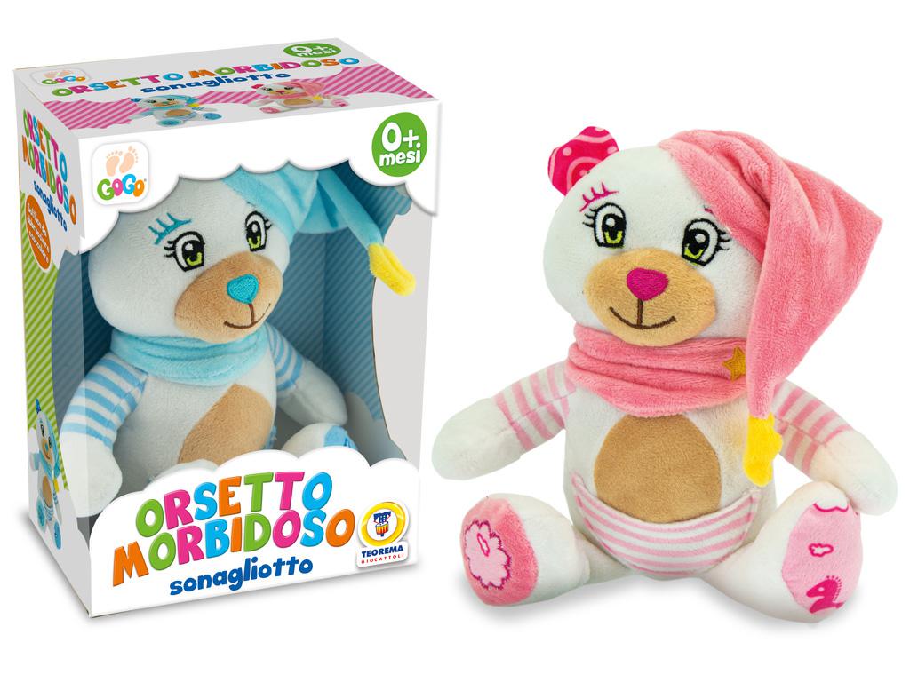 GOGO - SONAGLIOTTO ORSETTO MORBIDOSO 2 ASS