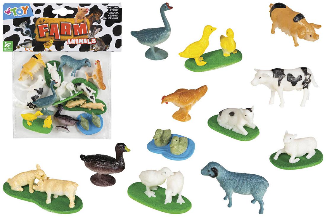 GIOCO BUSTA ANIMALI FATTORIA C/ACC 12PZ