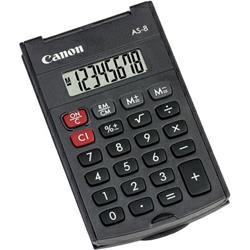 CALCOLATRICE TASCABILE CASIO AS-8 HB 60X11MM