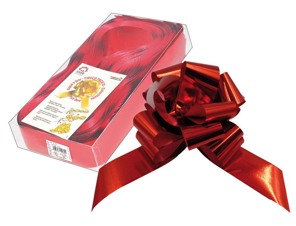 FIOCCHETTI REGALO STRIP MM31 X 30 ROSSO METALLIZZATO-INAB