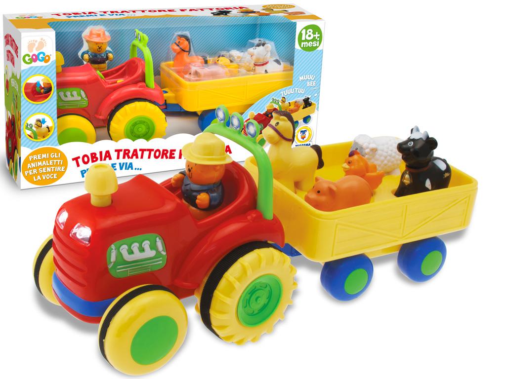 GOGO - TOBIA TRATTORE FATTORIA CON LUCI E SUONI