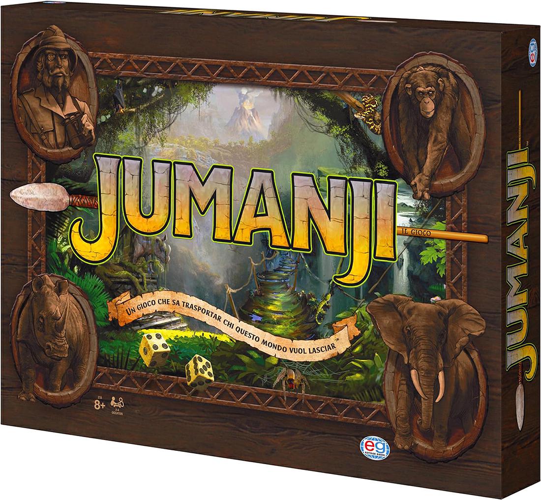 JUMANJI IN CARTONE -SOCIETA`