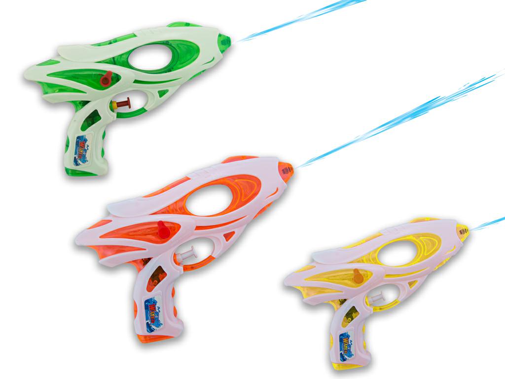 PISTOLA AD ACQUA SPACE 20CM 3 COL. ASST.