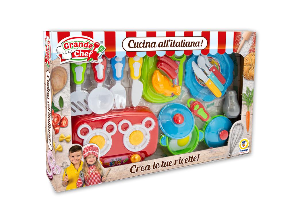 GRANDE CHEF - SET PENTOLINE CON FORNELLO