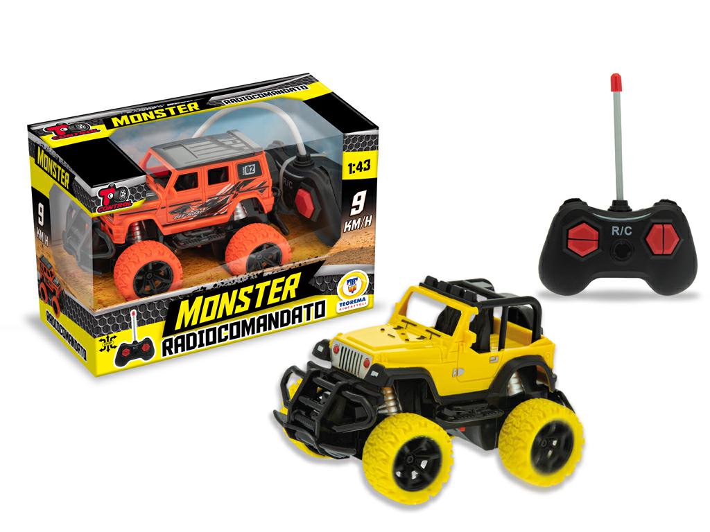 T CONTROL - MONSTER OFF ROAD RADIOC. SCALA 1:43