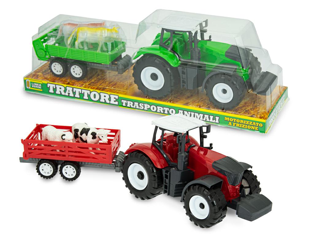 LINEA VERDE - TRATTORE TRASPORTO ANIMALI A FRIZION