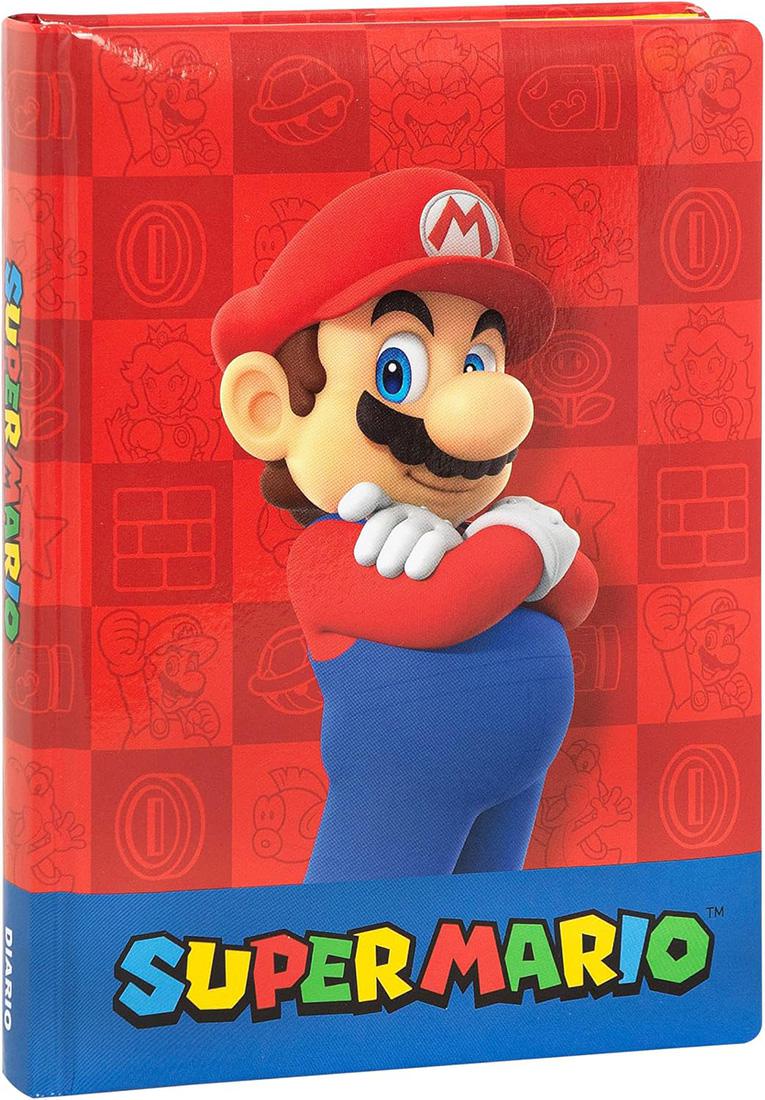 DIARIO SUPERMARIO 12MM MARIO
