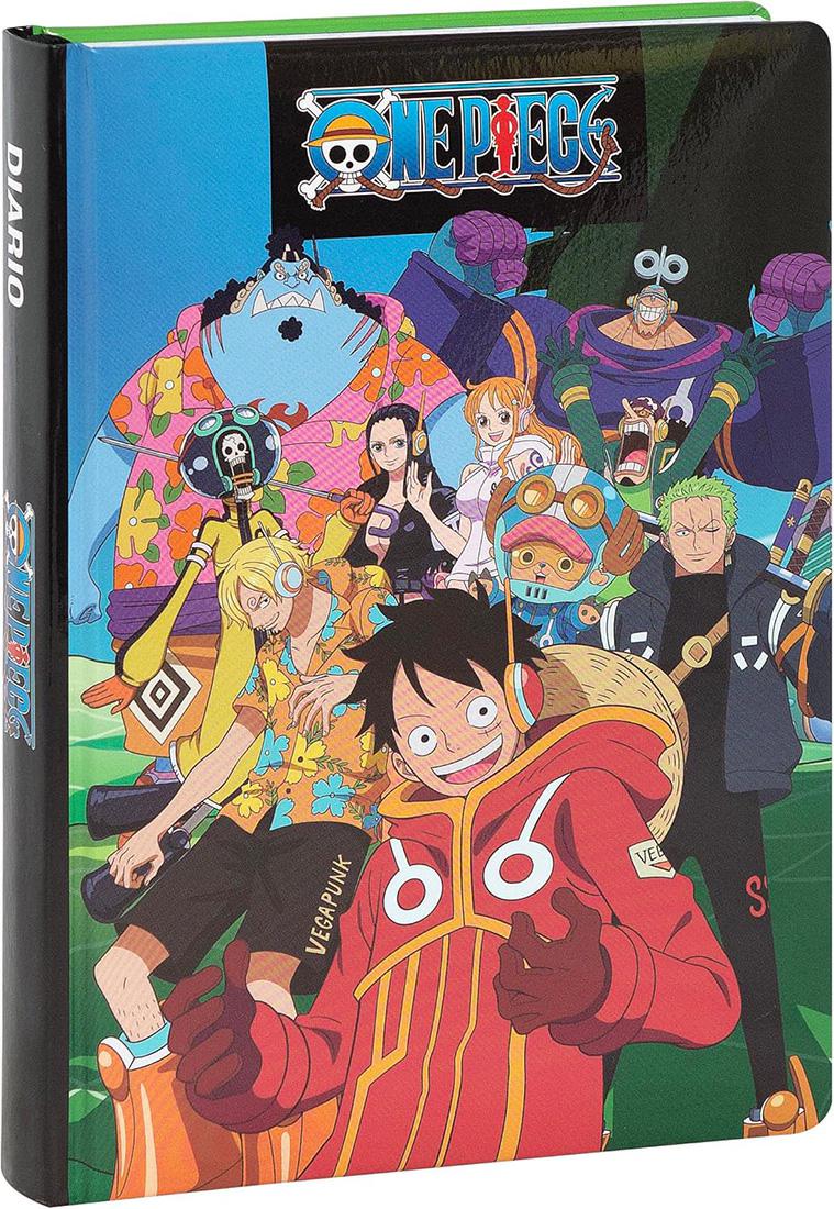 DIARIO ONE PIECE 12MM VERDE