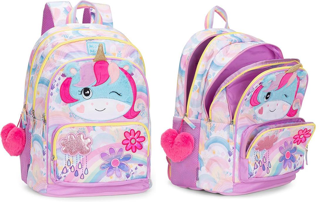 MOFUMOFU ZAINO SCUOLA ORGANIZZATO UNICORNO