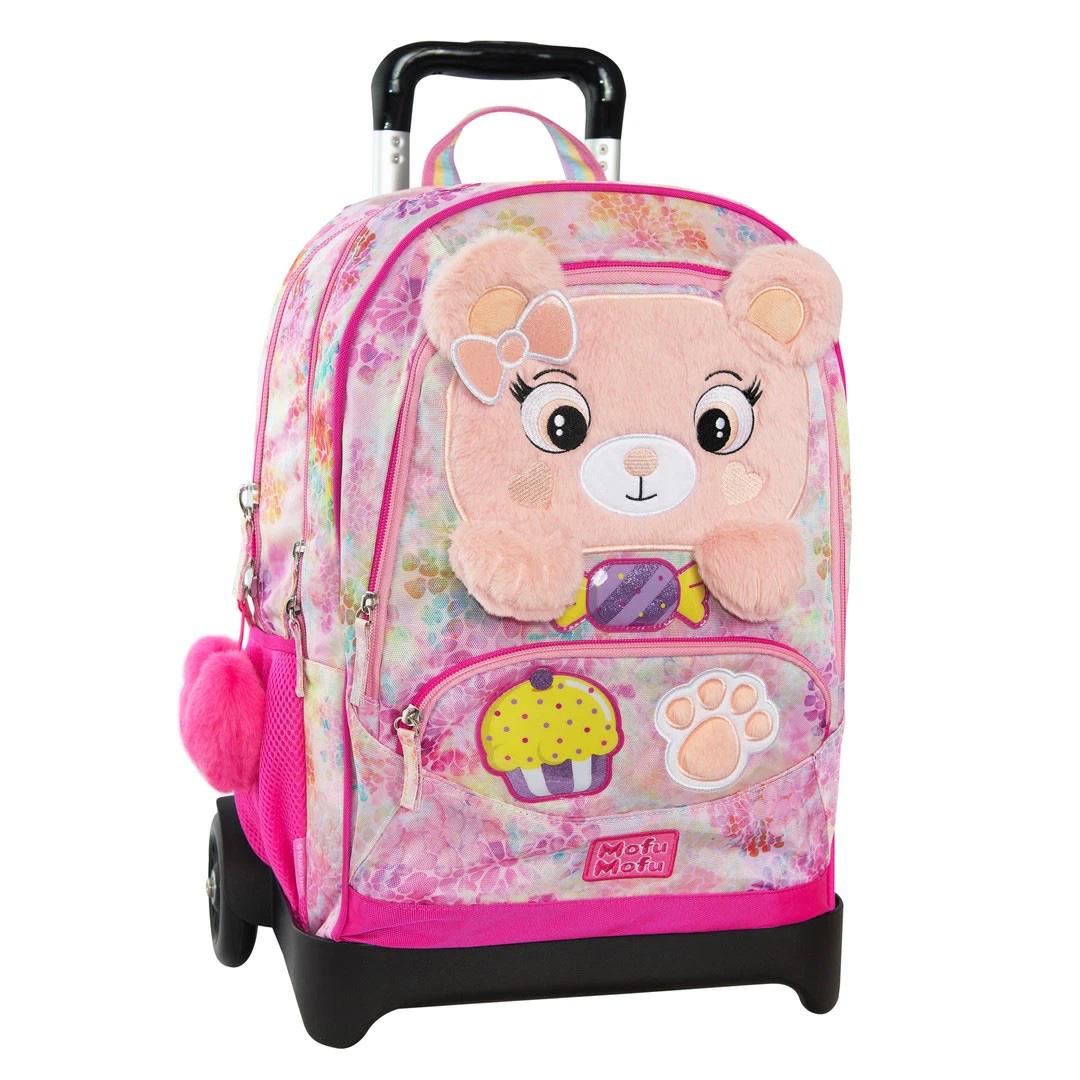 MOFUMOFU ZAINO TROLLEY ORSO STACCABILE
