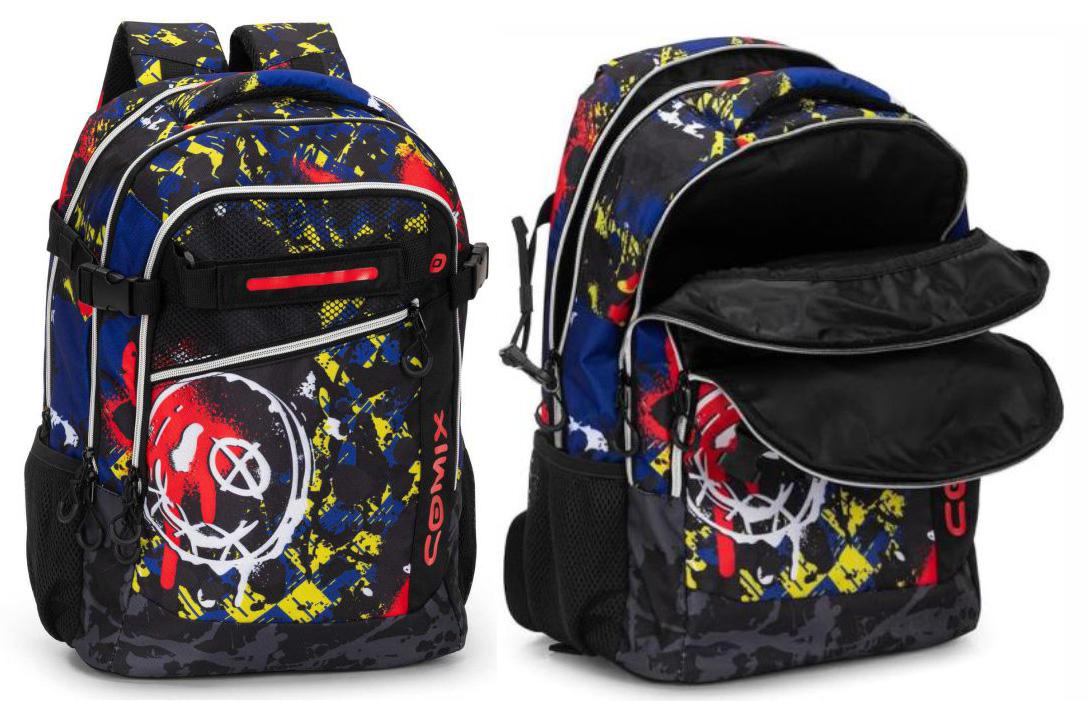 COMIX ZAINO ORGANIZZATO WBS SKULL