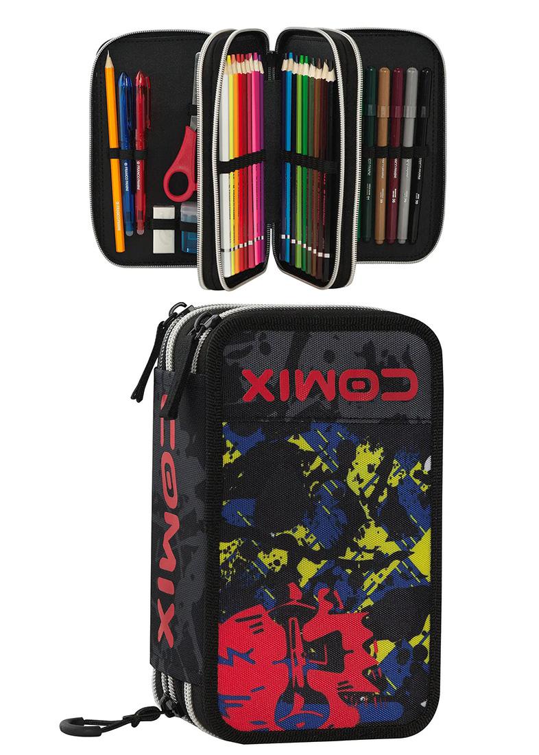 ASTUCCIO TRIPLO COMIX WBS SKULL