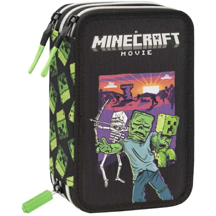 ASTUCCIO TRIPLO MINECRAFT MOVIE-PANINI