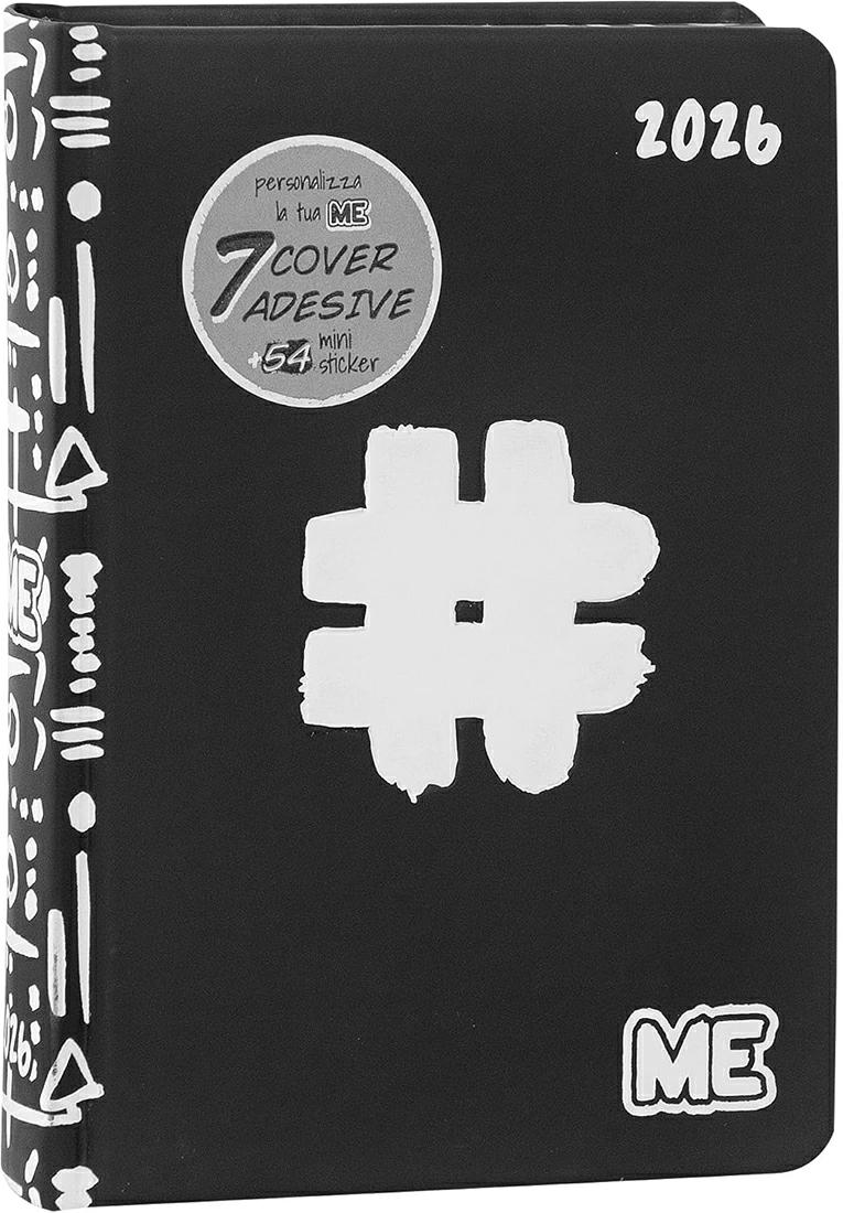 DIARIO CLASSIC ME MEDIUM 16 MESI HASTAG