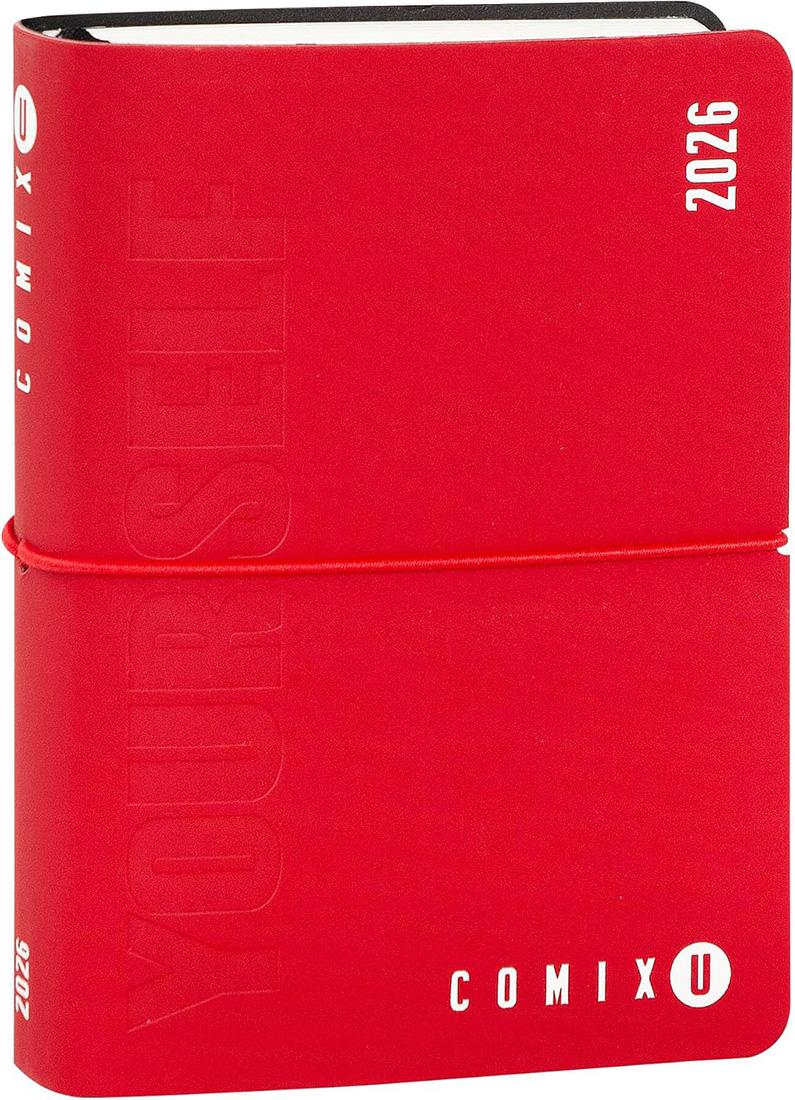 AGENDA COMIX U YOUR SELF 16 MESI DAY MINI RED