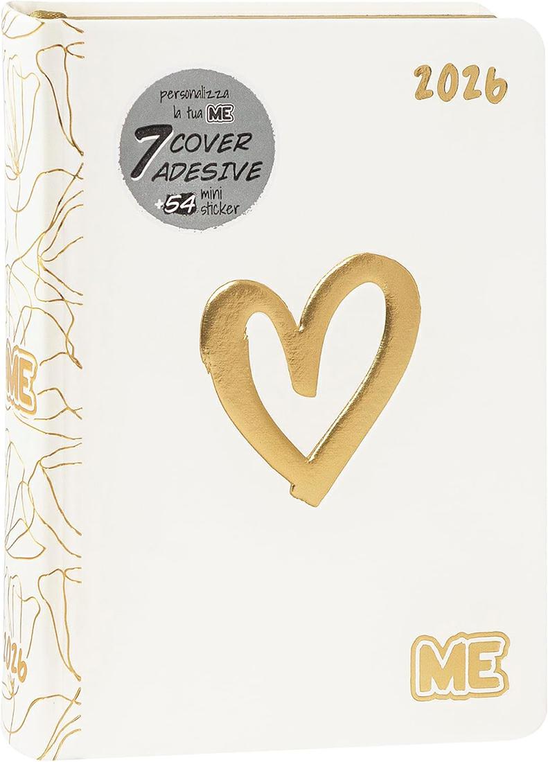 DIARIO AGENDA LUXURY ME 16 MESI LOVE