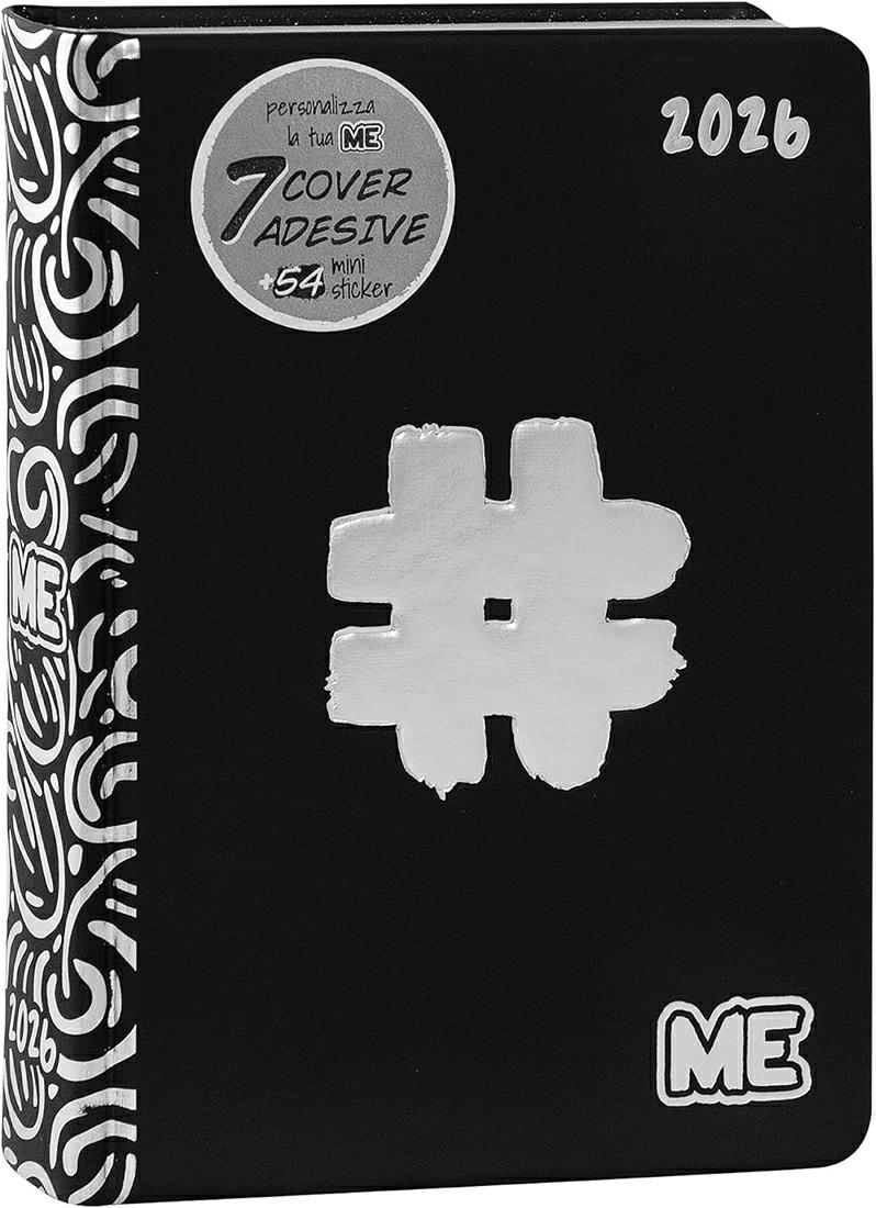DIARIO AGENDA LUXURY ME 16 MESI HASTAG